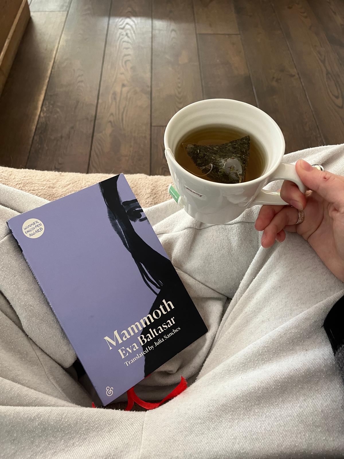 Book and tea